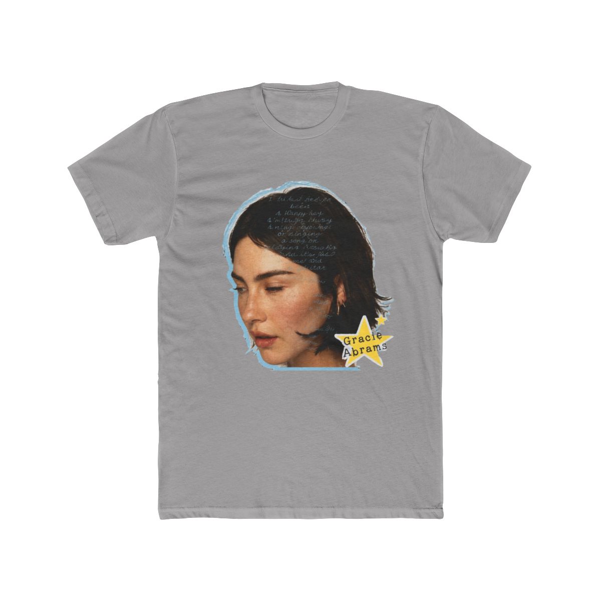 Gracie Abrams Big Face T Shirt - Official T-Shirts merchandise
